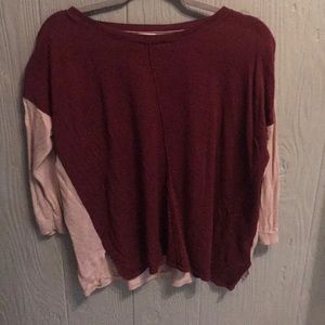 3/4 sleeve top